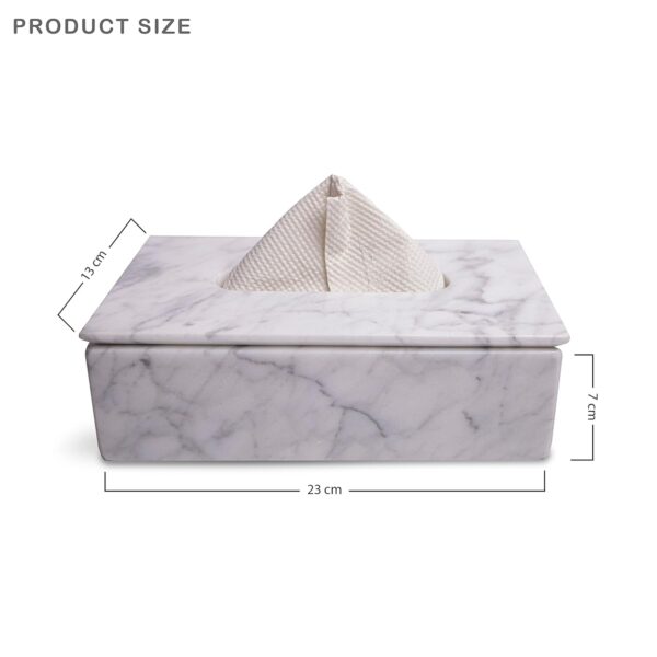 Decorative Marble Tissue Box