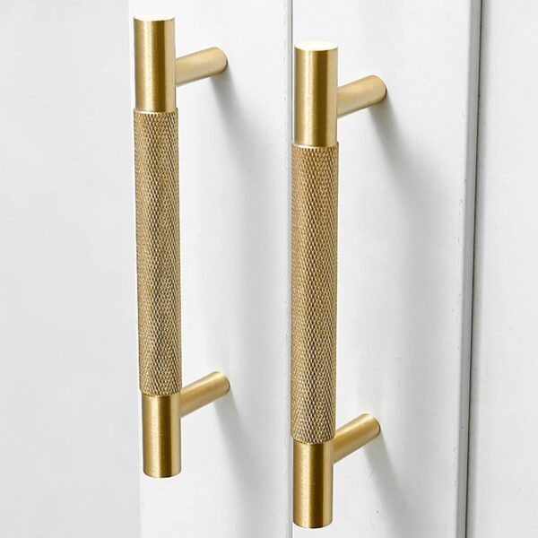 Gold Solid Brass Furniture Door Handles