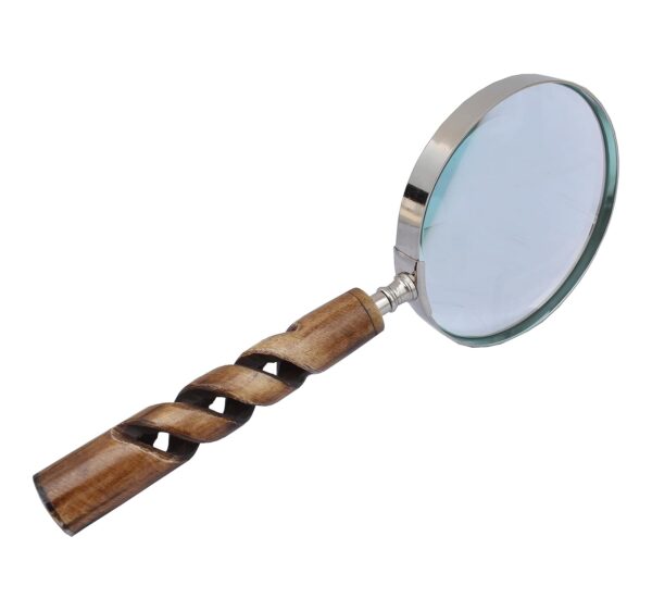Round Bone Magnifying Glass with
