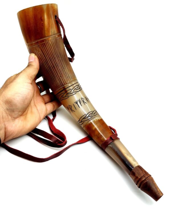 Viking Blowing Horn