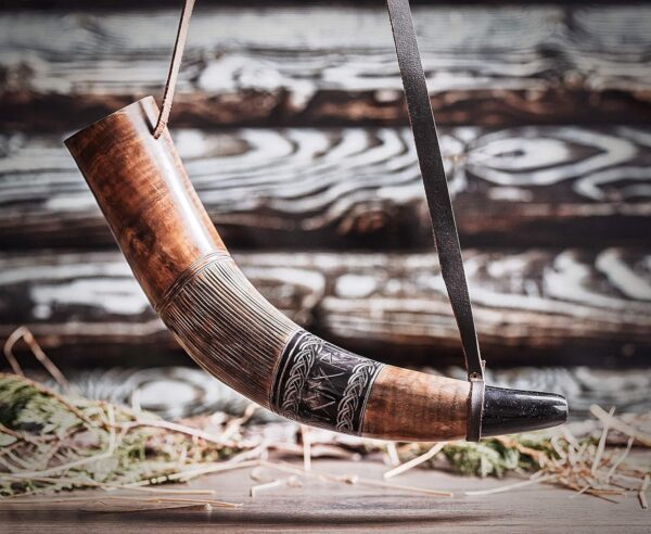Viking Blowing Horn