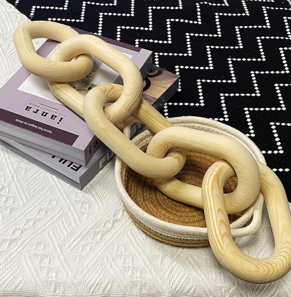 Wood Chain Link