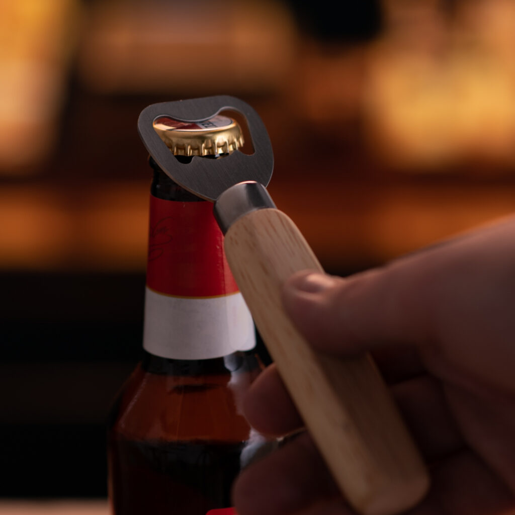 Wooden Handle Bottle Opener