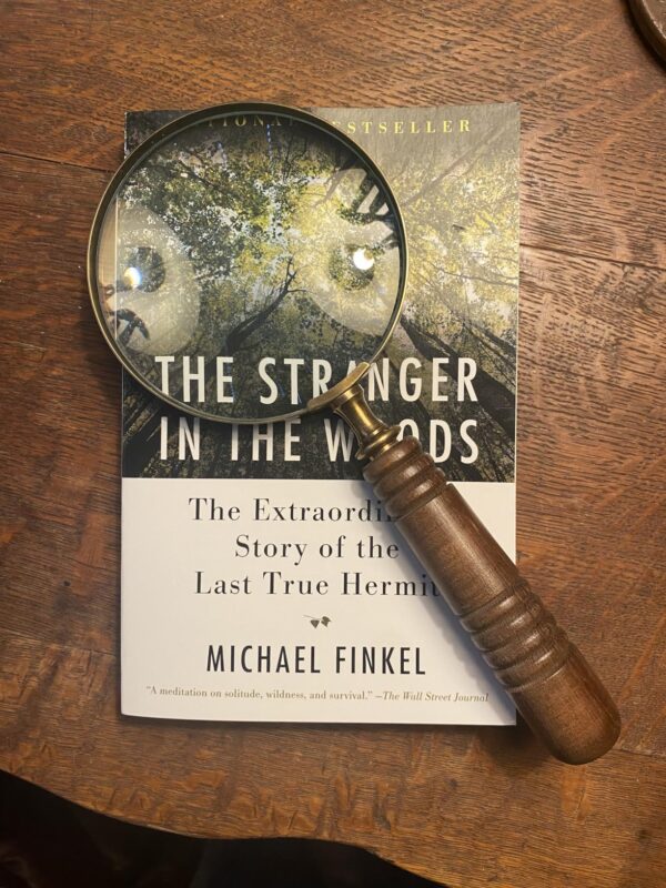 Wooden Handle Magnifier Glass