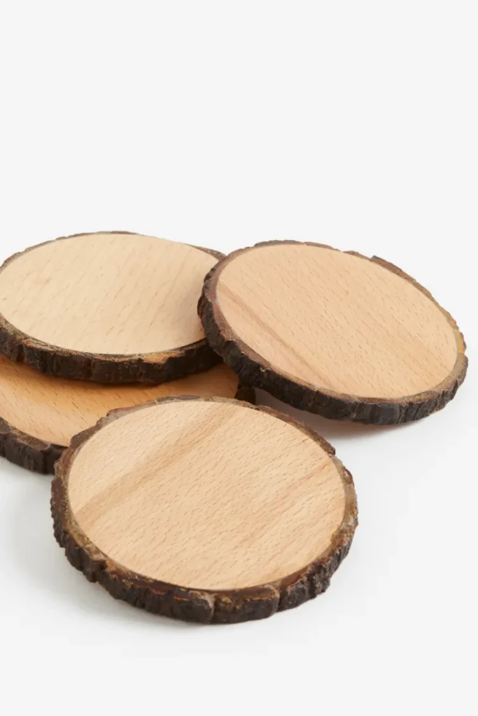 Handcrafted Wooden Coaster - Image 3