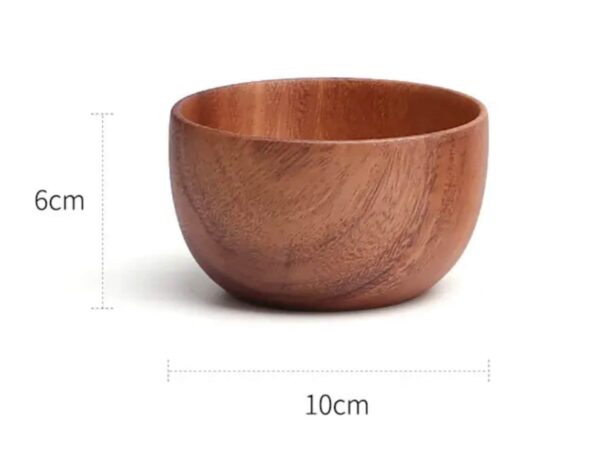 Sleek Wooden Bowl