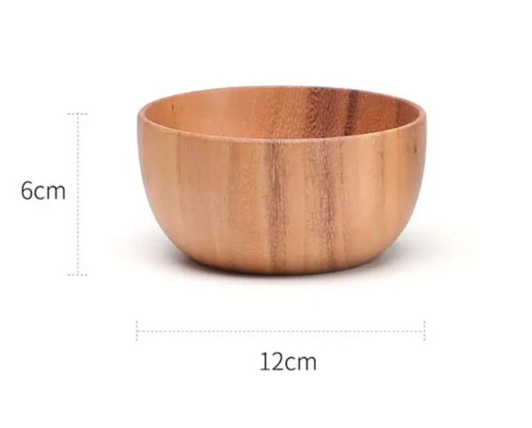 Sleek Wooden Bowl