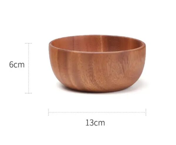 Sleek Wooden Bowl