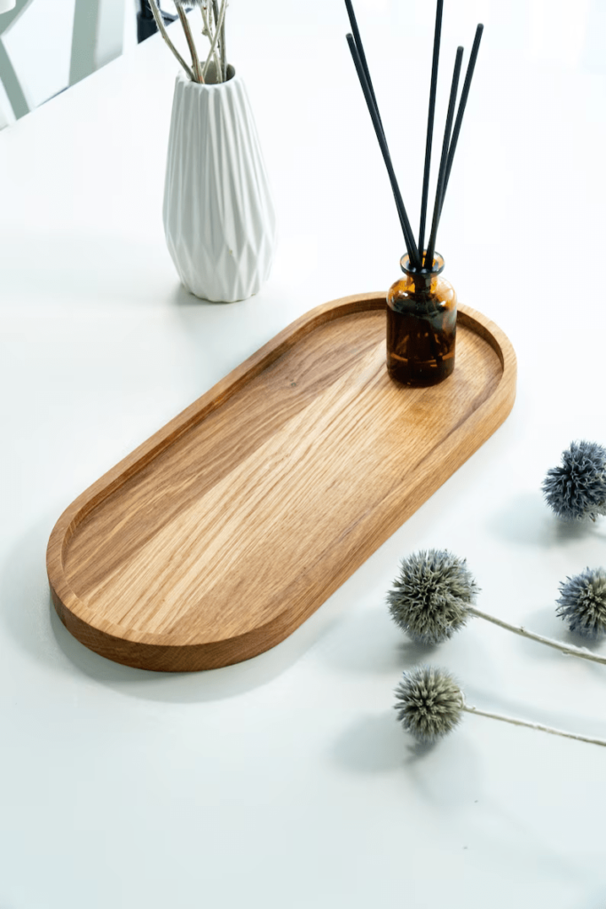 Wooden Tray Oval Shape