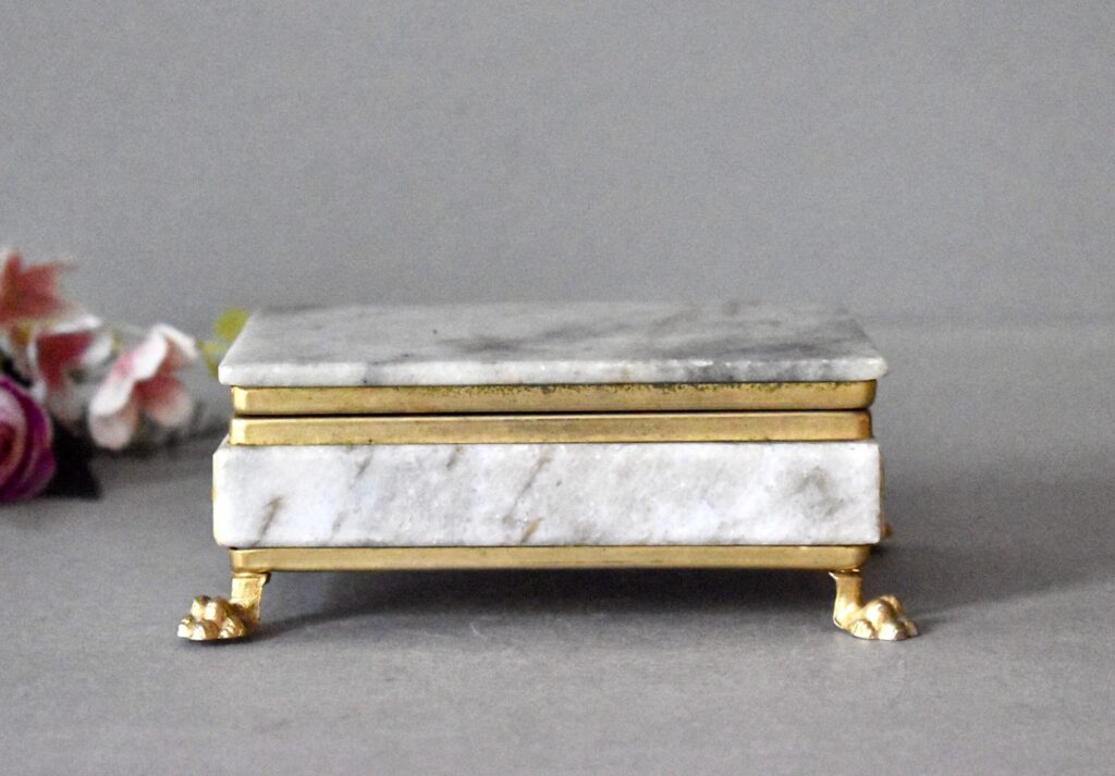 Opulent Marble Jewellery Box - Image 2