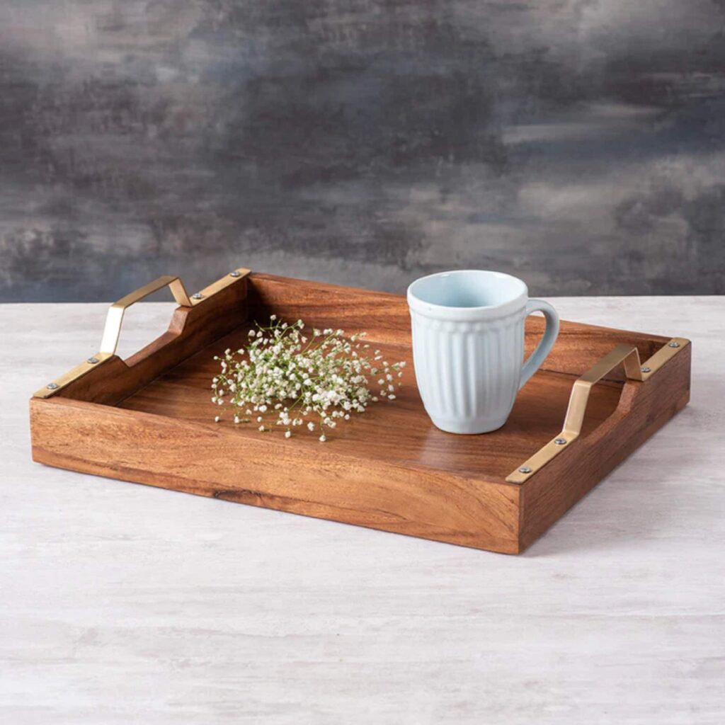 Stylish Wooden Tray