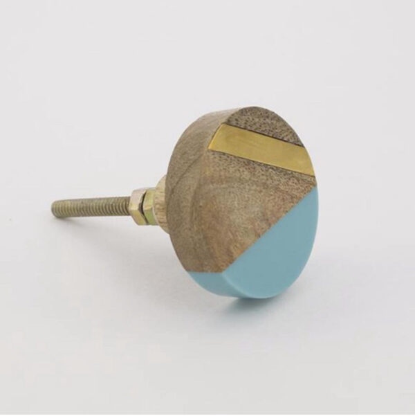 Wood & Resin Round Shape knob