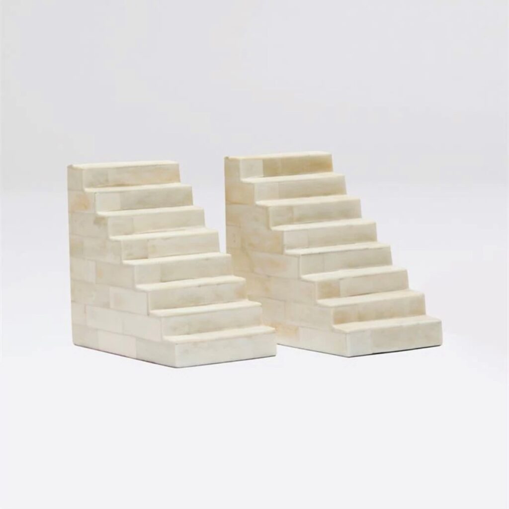 White Wooden Staircase