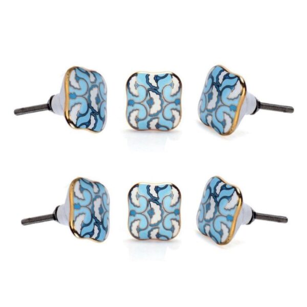 Resin Door Knob with Design