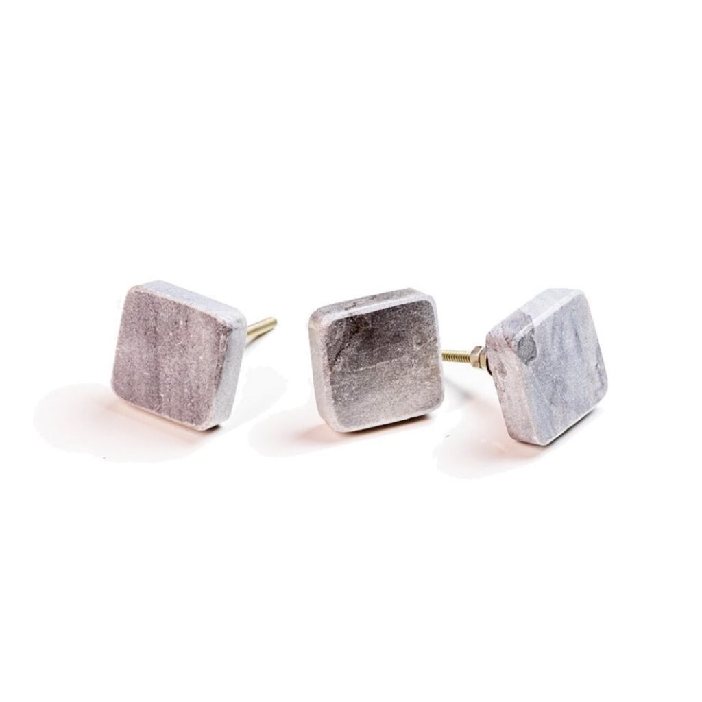 Marble Knob with Square Shape